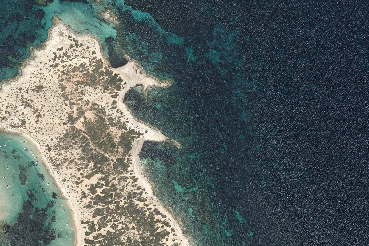 Foto von Cala de Bocs Gros (Formentera)